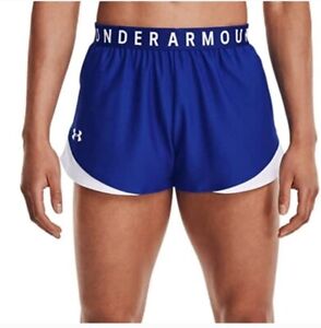 Under Armour UA Play Up 3.0 Athletic Shorts WOMEN'S SIZE MEDIUM 1344552 401 Gym