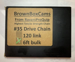#35 Worlds Strongest High HP Chain Mini Bike Chain 6ft Never Be Stranded Again - Picture 1 of 5