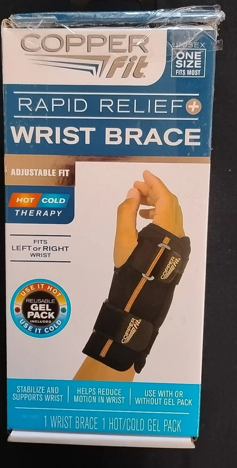 Copper Fit Rapid Relief Wrist Brace