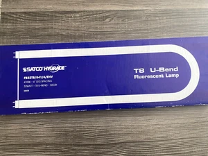 **NEW** Satco T8-size 32-watt U-bend Tube Fluor. Bulb-32 W - U-shaped-Cool - Picture 1 of 2
