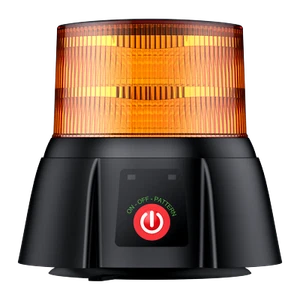 72 LED Beacon Light Cordless Emergency Warning Strobe Flashing Magnetic Base - Picture 1 of 16