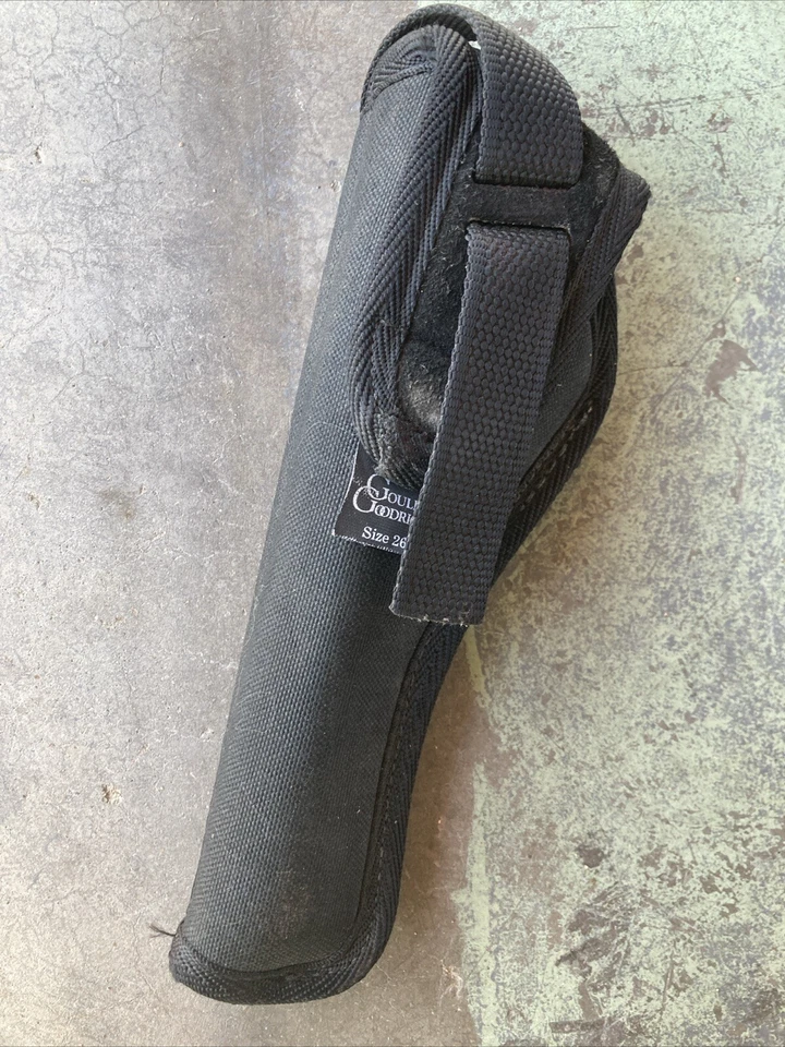 Gould & Goodrich Black Nylon Holster Size 26 for Browning Challenger, Ruger  + - Image 1 of 2