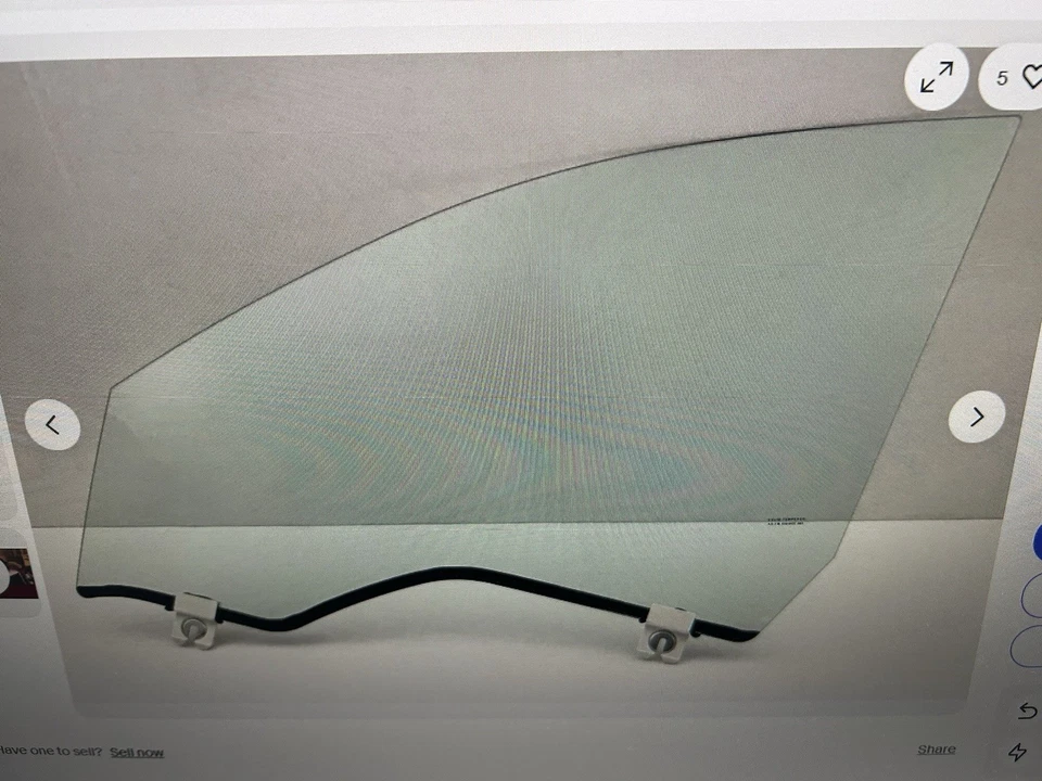 Cristal puerta delantera izquierda Cherokee Trailhawk 2020 Foto 1 de 1