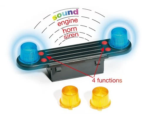 Bruder Licht- und Soundmodul für LKW trucks Unimog Laster 02801 NEU OVP