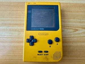 Nintendo Gameboy Pocket MGB001 console portatile giallo senape tarassaco - Foto 1 di 7