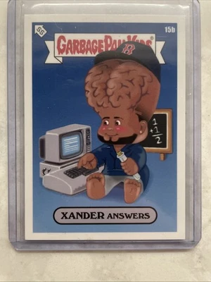 2022 Garbage Pail Kids MLB X Xander Bogaerts Xander Answers Card 15b Keith Shore - Image 1 of 2