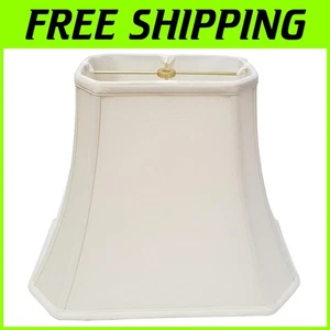 Elegant Rectangular Lamp Shade - Neutral Finish - Picture 1 of 10