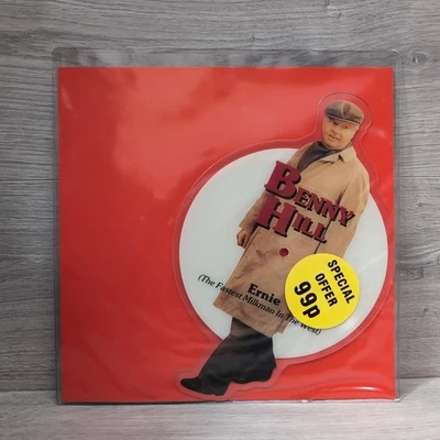 Benny Hill - Ernie (The Fastest Milkman In The West) 7" Vinyl Picture Disc 1992  - Image 1 of 4
