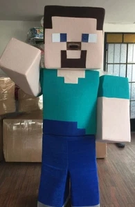 Adult STEVE Mascot Costume - Picture 1 of 1
