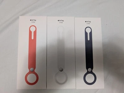 NEW - Genuine  Apple AirTag Loops - the USA Set of 3 - Red - White - Navy Blue - Image 1 of 2