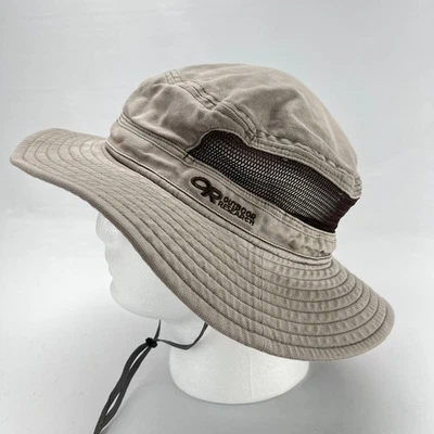 O Outdoor Research Transit Sombrero para el Sol Adulto Grande Beige Cubo Boonie Correa de Malla Foto 1 de 4