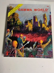 Gamma World 3002 Science Fantasy RPG - w/Rulebook & Map + Extras - 1981 TSR - Picture 1 of 22