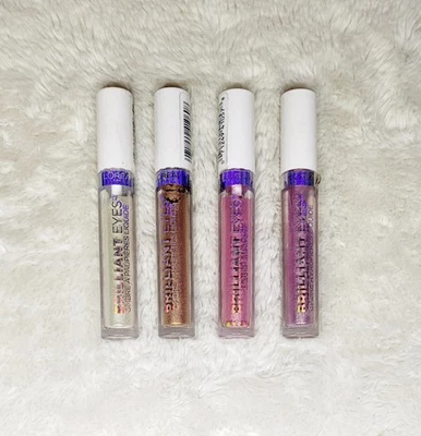 L’Oreal Brilliant Eyes Liquid Eye Shadow 430 425 410 440 Lot Of 4  - Image 1 of 3