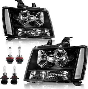 Headlight Assembly for 2007-2014 Chevy Tahoe Suburban 1500 07-2013 Avalanche Sub - Picture 1 of 6