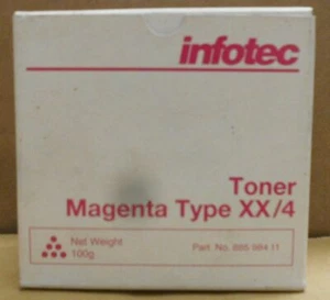Tóner magenta Infotec Type XX/4 para 7212 embalaje original B 88598411 - Imagen 1 de 1