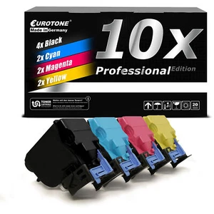 10x Pro Cartouche Remplace Konica Minolta TNP48C TNP48K TNP48M TNP4 - Afbeelding 1 van 4