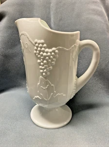 Indiana Milk Glass Large Pitcher Colony Harvest - Picture 1 of 15