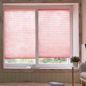 [4 Pack] Versatile Self Shade Blinds No Tools Cellular Shades Korea Made 35x90" - Picture 1 of 15