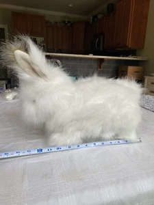 POTTERY BARN KIDS Arctic Hase Kaninchen Plüsch Kunstfell Osterhase - Bild 1 von 14