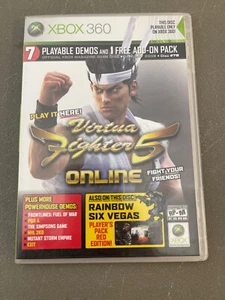 XBOX 360 Official XBOX Magazine DEMO Game Disc 79 January 2008 Virtua Fighter 5 - Picture 1 of 3