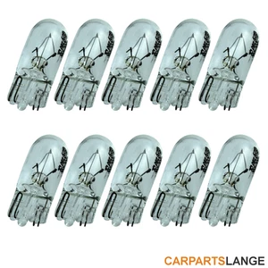 10 Stück T10 w5w 12V Glassockellampe Innenraum Beleuchtung Lese Kofferraum Lampe - Picture 1 of 2