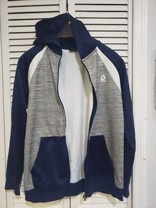 Reebok Jacket Youth XL 18 20 Hooded Logo Casual (Zipper Broken) A55 - Picture 1 of 7