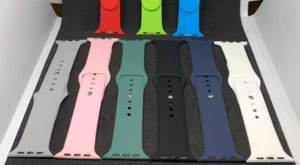 Silikon Armband 20 / 22mm Stegbreite Uhrarmband für Samsung Huawei Amazfit - Bild 1 von 17