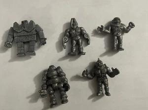 EXOGINI VINTAGE ANNI 80 GIG PRIMA SERIE LOTTO 5 Pezzi Grigi - Foto 1 di 11