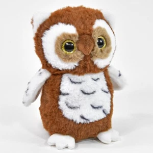 Kögler Labertier Eule Hedwig äfft alles nach Kuscheltier Plüschtier Braun 18 cm - Bild 1 von 2