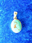 Beautiful, old Pendant __925 Silver __ With Beautiful Turquoise_