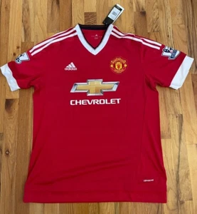 2015-16 Manchester United Martial Home Jersey (Size - Large) BNWT - Picture 1 of 3