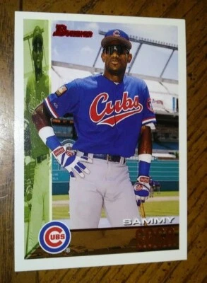 1995 - Topps Bowman -  Sammy Sosa -  Card # 372 - Image 1 of 2