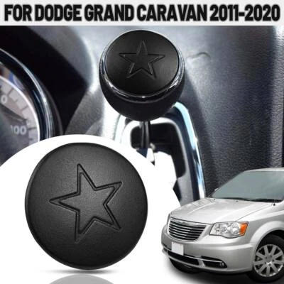 For Chrysler Town Country 11-16 For Grand Caravan 11-20 Black Shift Lever Knob - Imagem 1 de 4