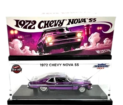 Presale Hot Wheels RLC 1972 Chevy Nova SS Spectraflame Purple - Image 1 of 2