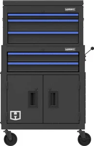 Hart 24-inch Steel Tool Chest Combo with Built-In Power Strip, 400 lb Capacity - Picture 1 of 6