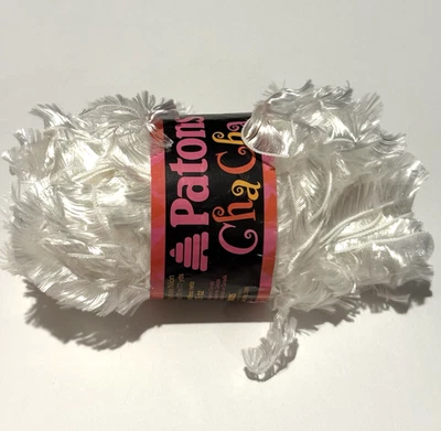 Patons Cha Hilo Blanco Bufanda Nylon 6 Capas Artesanía Sombrero SIN USAR Etiqueta Incorrecta LEER Foto 1 de 4