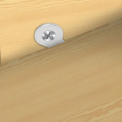 Pacote com 20 bonecos 8 clipes de fixação de mesa de aço - boneco resistente - oito - Imagem 1 de 4