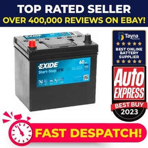 EFB Battery fits HONDA S2000 AP1 2.0 1999 on Stop Start Exide 005R 520A 60Ah New - Picture 1 of 4