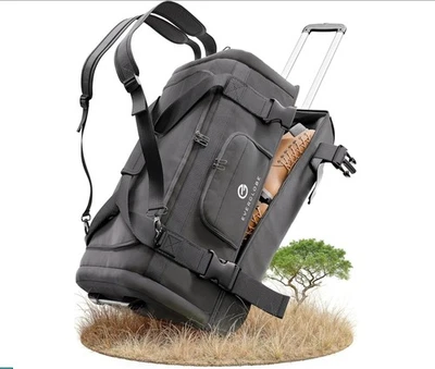 EVERGLOBE Reisetasche mit Rollen 90l Groß - 3in1 Tasche + Trolley Sporttasche - Bild 1 von 4