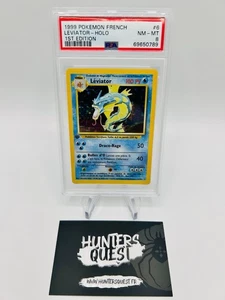 Pokemon Karte Leviator Holo Base Set Edition 1 6/102 PSA 8 Wizards DE 1999 - Bild 1 von 3