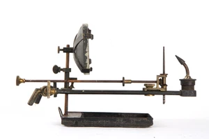 Antique Magic Lantern NEWTON & CO London Projector Limelight Lamp illuminant - Picture 1 of 11