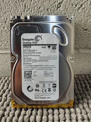 Seagate 4TB SATA 3.5 Desktop Hard Drive (ST4000DM000) - Image 1 of 4