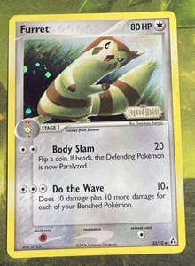 Holograma inverso Furret 33/92 - EX Legend Maker - Juego ligero - Imagen 1 de 7