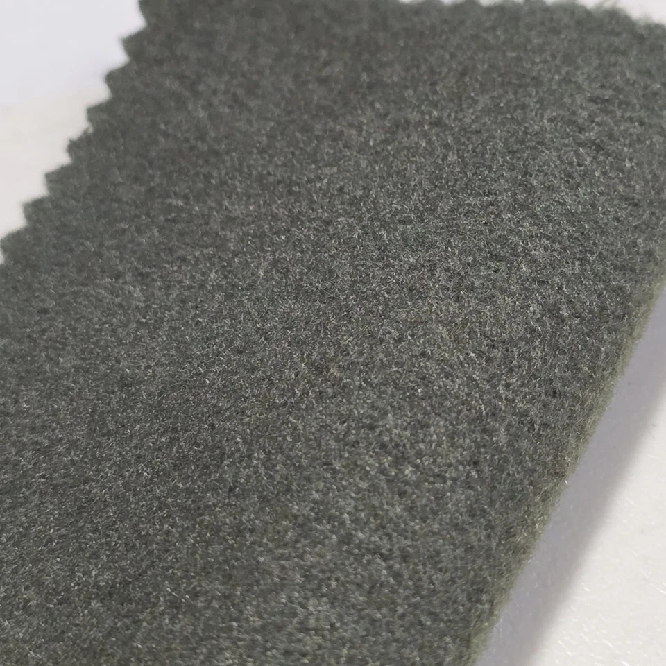 Dark Olive Deadstock Easycare Washable Wool Fabric Craft Costume Material 58" - Image 1 of 1