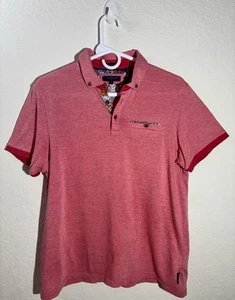 Ted Baker London Polo Boy’s 4 Red Polo Cotton Short Sleeve - Picture 1 of 18