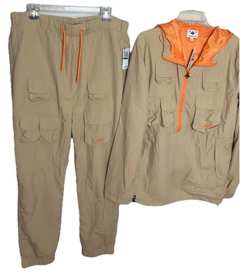 LFG Lifted Research Group Plant Mission Anorak Jacket & Track Pants Set LG - Image 1 of 4
