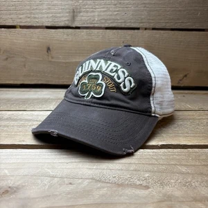 Guinness Extra Stout Beer 1789 Mesh Snapback Trucker Hat Cap - Picture 1 of 8