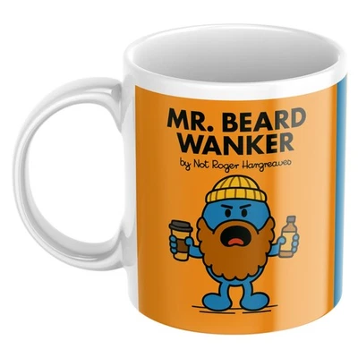 Funny Mug For Him Husband Brother Friend Son Mr Beard Wanker Gift Mug Christmas - Image 1 of 4
