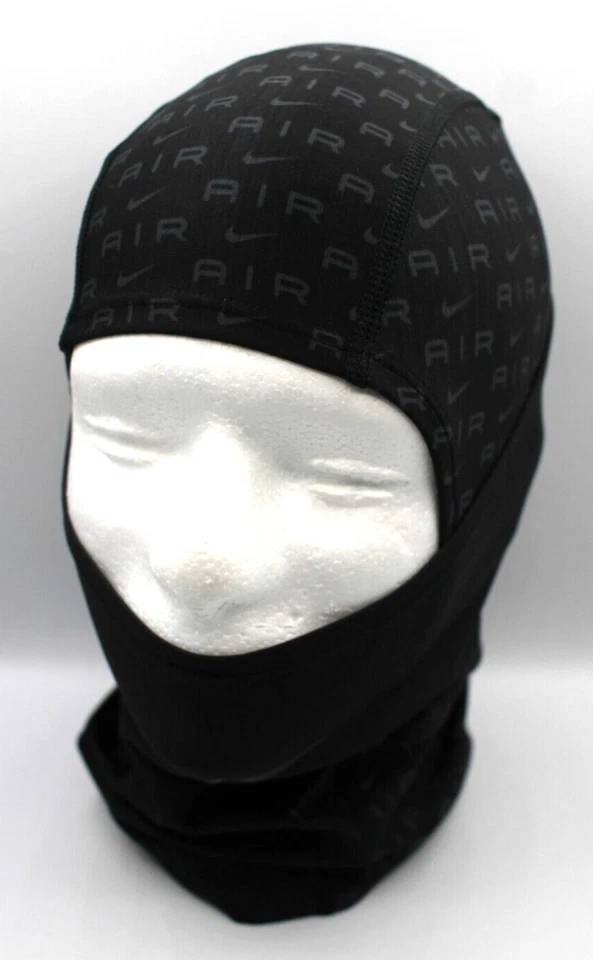 Балаклава с капюшоном Nike Therma-Fit для взрослых с полным принтом черная/антрацитовая - Изображение 1 из 4