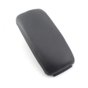 Leather Armrest Center Console Lid Cover +Base for Audi A3 8P 2003-2012 Black - Picture 1 of 9